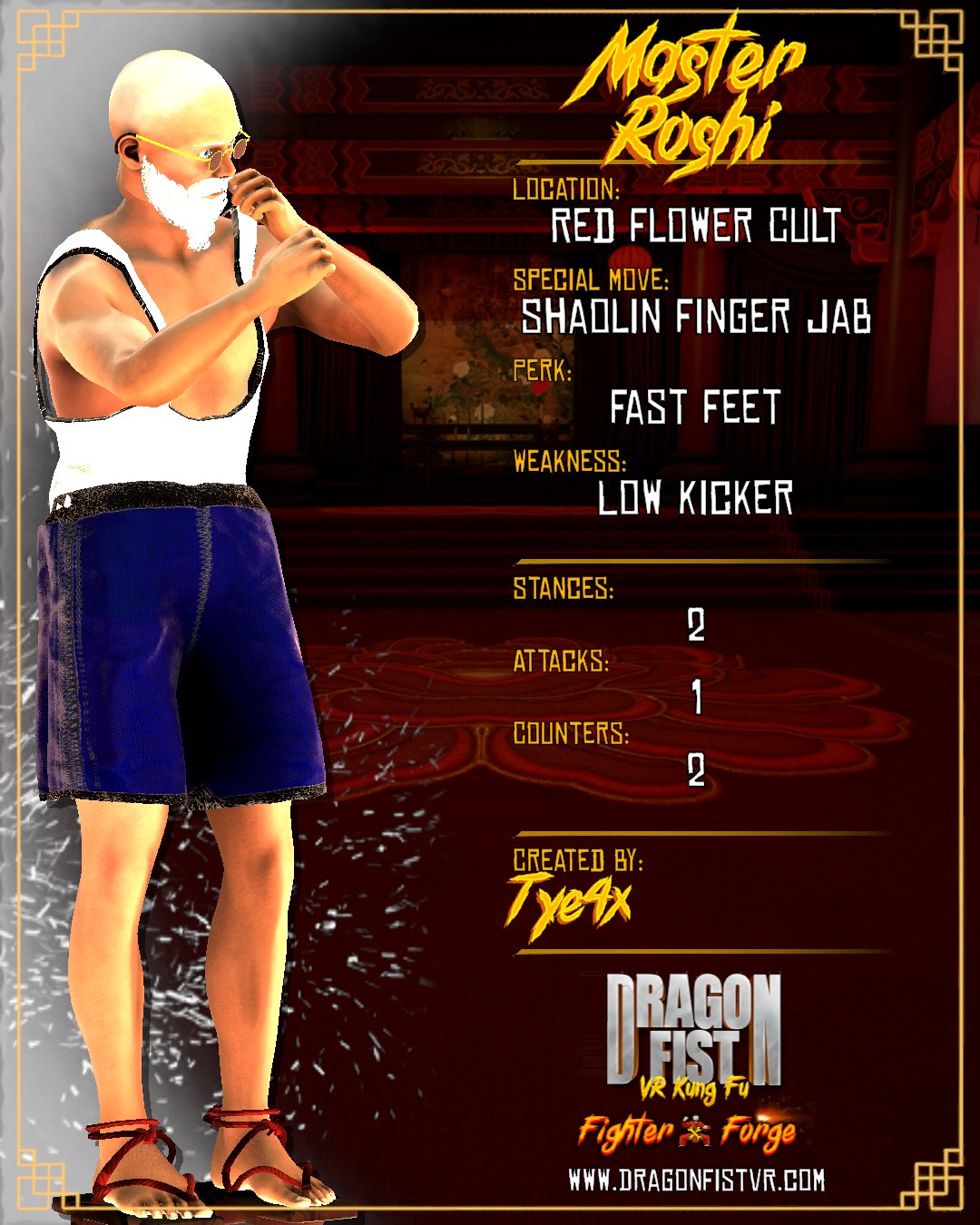 Master Roshi - Created By: Tye4x